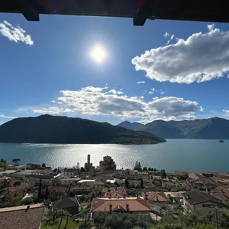 Lägenhet Con Vista - Dosso Lakeview Sale Marasino